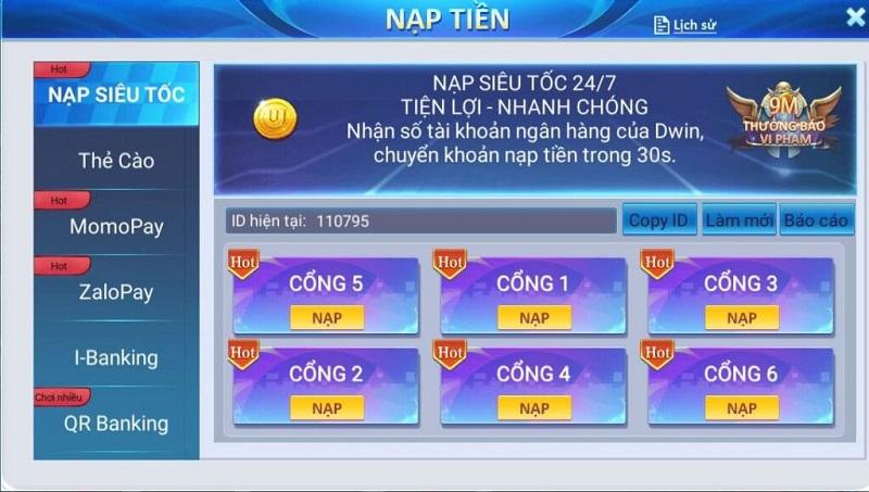 Một số những nhược điểm của nhà cái dwin68